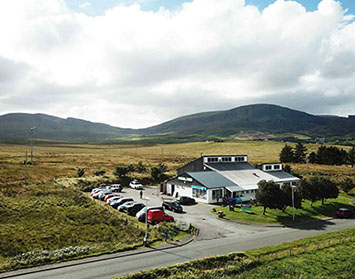 Staffin Community Hall on the Isle of Skye with parking and WIFI